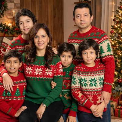 Celebra la magia de la Navidad con una sesión fotográfica familiar y crea recuerdos inolvidables con Crearte Imagen.